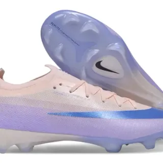 Nike Phantom GT أرجواني أزرق حذاء كرة قدم منخفض القطعة ملائم للجوارب نسيج أرض صلبة