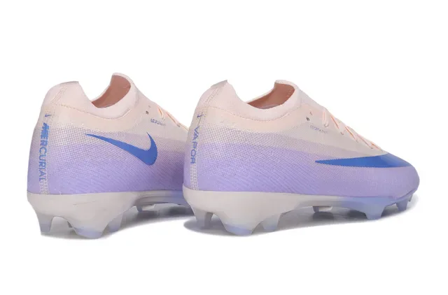Nike Phantom GT violet bleu chaussures de football bout bas ajustement chaussette upper maille terrain ferme 5