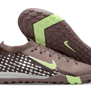 Nike Phantom GT Turf Brown Silver Lime Green Turf Soccer Shoes