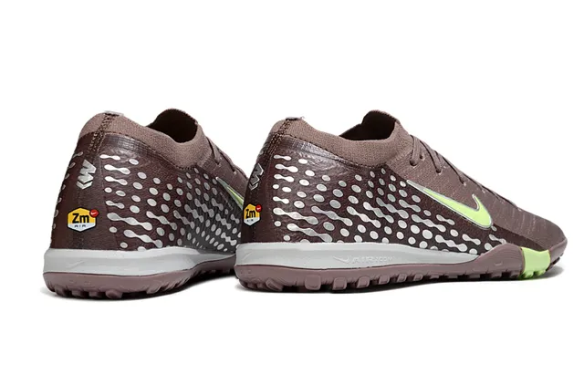 Nike Phantom GT Turf Brown Silver Lime Green Turf Soccer Shoes 5