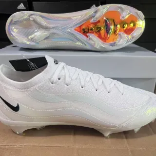 Nike Phantom GT White Iridescent Firm-Ground Soccer Shoes