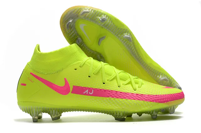 Nike Phantom GT White Translucent Sole Firm-Ground Soccer Shoes 5