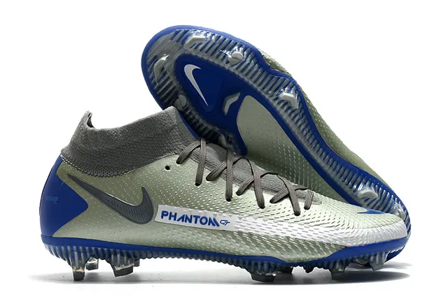 Nike Phantom GT White Translucent Sole Firm-Ground Soccer Shoes 6