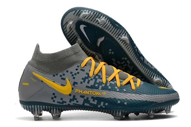 Nike Phantom GT White Translucent Sole Firm-Ground Soccer Shoes 9