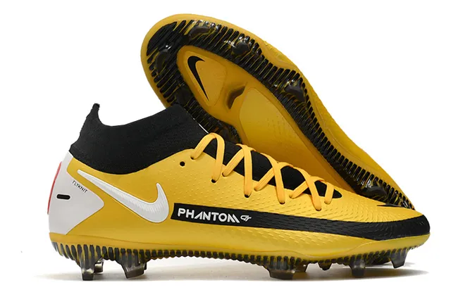 Nike Phantom GT White Translucent Sole Firm-Ground Soccer Shoes 10