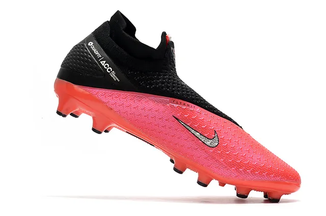 Nike Phantom VSN White Black Red Firm-Ground Chaussures de football 8