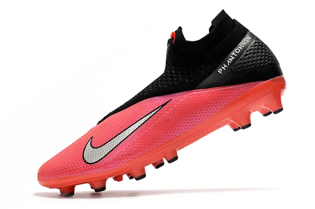 Nike Phantom VSN White Black Red Firm-Ground Chaussures de football 9