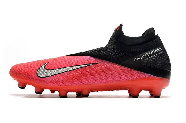 Nike Phantom VSN White Black Red Firm-Ground Chaussures de football 10