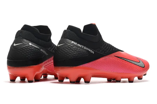 Nike Phantom VSN White Black Red Firm-Ground Chaussures de football 12