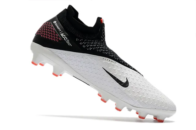 Nike Phantom VSN White Black Red Firm-Ground Chaussures de football 14
