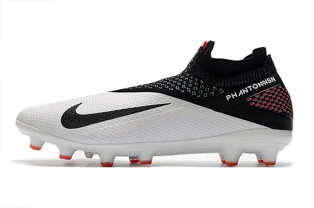 Nike Phantom VSN White Black Red Firm-Ground Chaussures de football 16