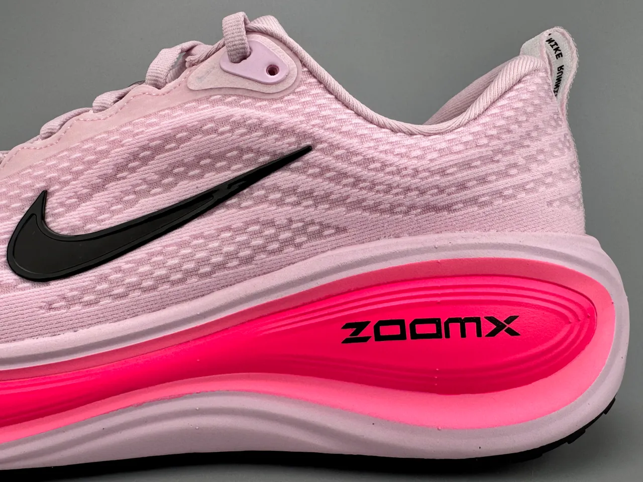 Nike Chaussures de course Haut en Knit Ingenierie Rose Noir Longueur Completa ZoomX Semelle Intermedia 5