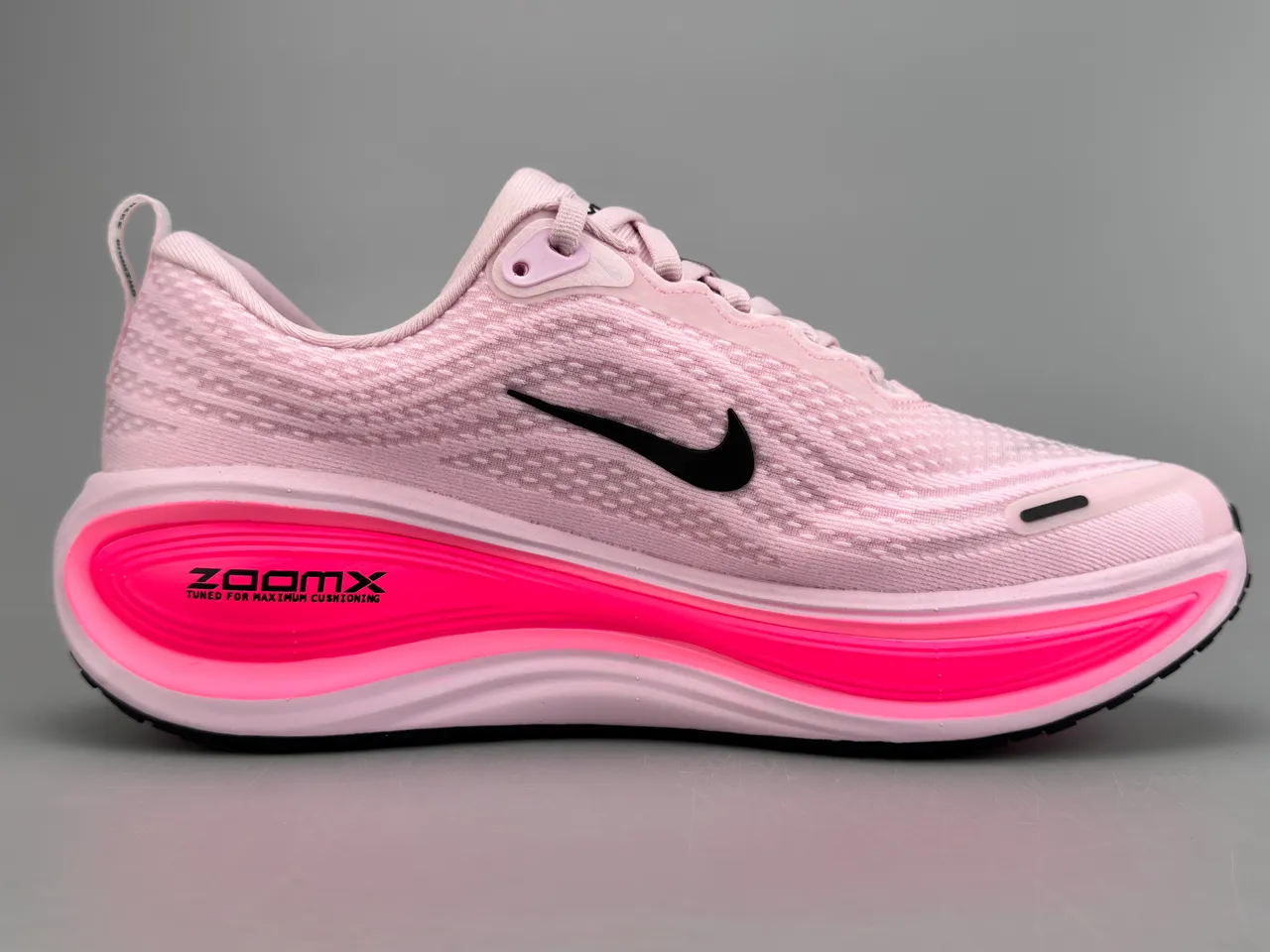 Nike Chaussures de course Haut en Knit Ingenierie Rose Noir Longueur Completa ZoomX Semelle Intermedia 10