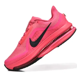 Nike rosa negro malla ingenieril superior longitud completa visible unidad Air Zoom zapatos de running