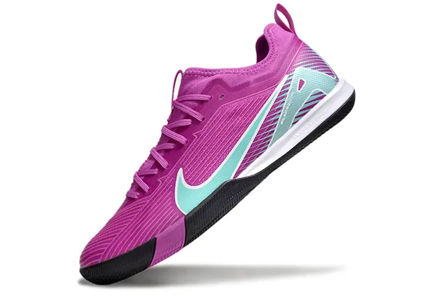 Nike Pink Blue Low-Top Synthetic Mesh Upper Sneakers 10
