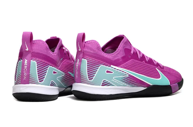 Nike Pink Blue Low-Top Synthetic Mesh Upper Sneakers 12