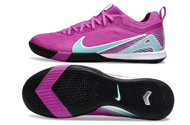 Nike Pink Blue Low-Top Synthetic Mesh Upper Sneakers 13