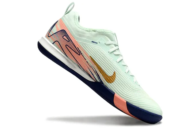 Nike Pink Blue Low-Top Synthetic Mesh Upper Sneakers 15