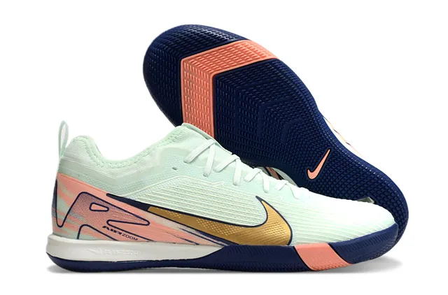 Nike Pink Blue Low-Top Synthetic Mesh Upper Sneakers 19