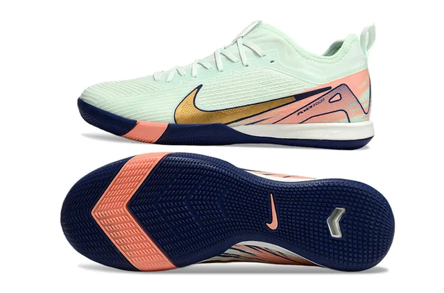 Nike Pink Blue Low-Top Synthetic Mesh Upper Sneakers 20