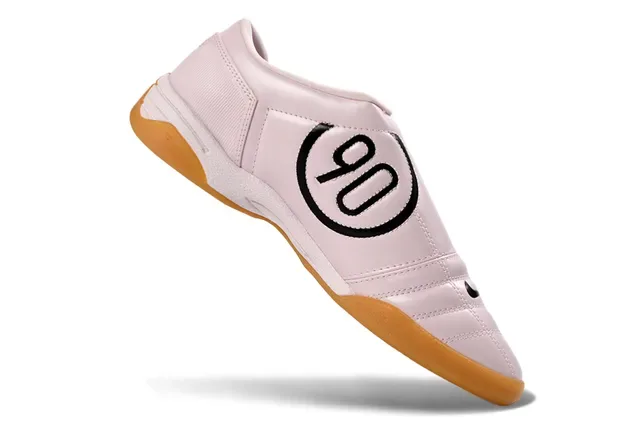 Nike Pink Brown Low-Top Leather Upper Sneakers 2