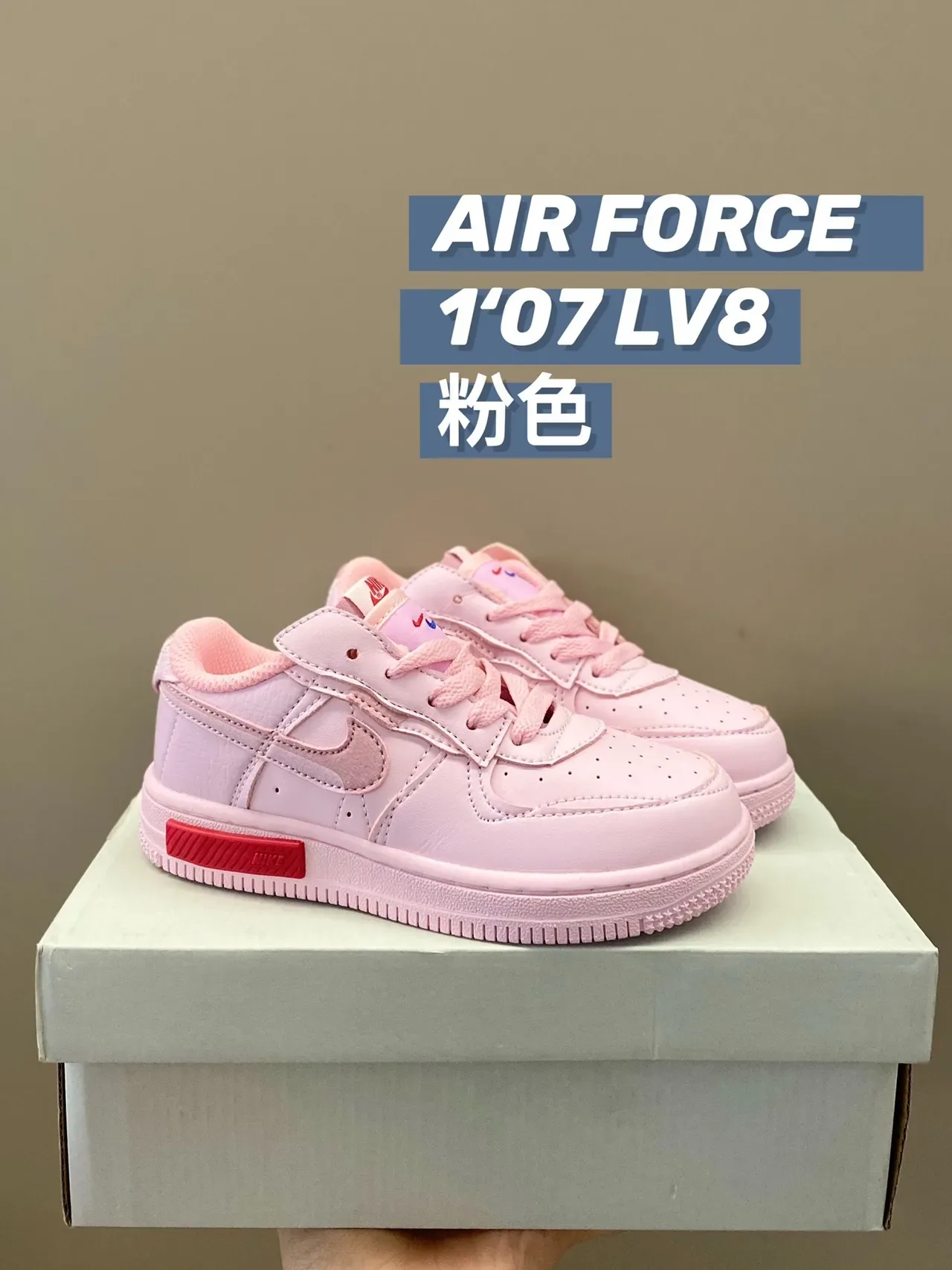 Nike Pink Red Low-Top Padded Collar Lifestyle Sneakers 4