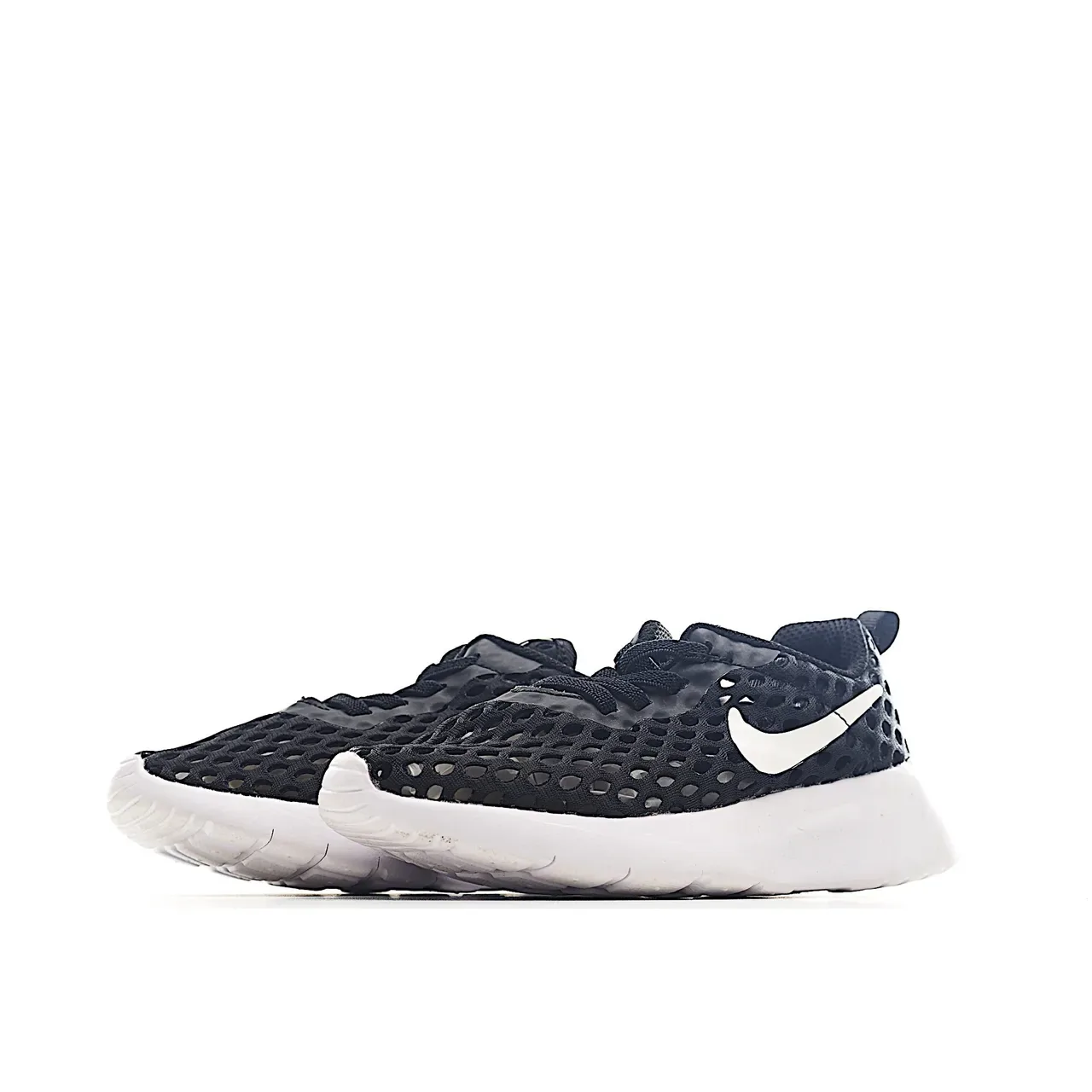 Nike Pink White Perforated Mesh Upper Low-Profile Foam Sole Lifestyle Sneakers 14