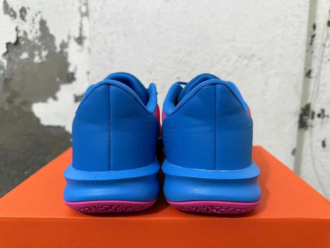 Nike Precision Pink and Blue Lifestyle Sneakers 2