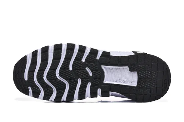 Nike Red and White Knit Lifestyle Sneakers 4