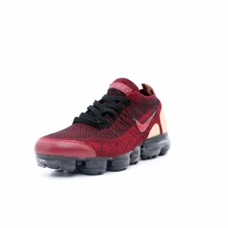 Nike Red Black Flyknit Upper Visible Air Sole Lifestyle Sneakers