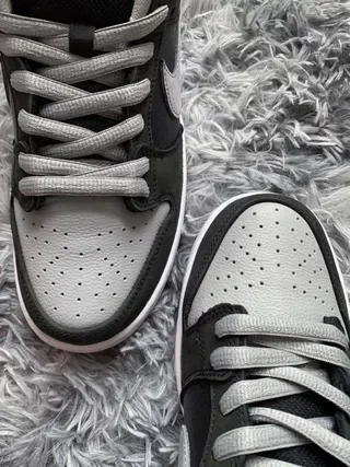 Nike SB Dunk Low Black Light Gray White Skateboard Shoes 14