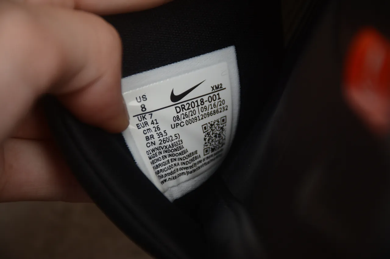 Nike SB Slide Black White Molded Rubber Single Wide Strap Slippers 4