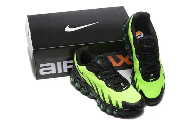 Nike Shox Chaussures de Running Vert Lime Néon 2