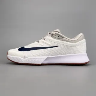 Nike White Navy Mesh Upper Synthetic Overlays Lifestyle Sneakers