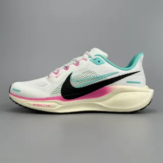 Nike Blanc et Rose Partie supérieure en maille engineered Visible Air Zoom Unit Chaussures de running