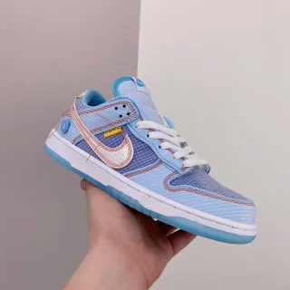 Nike x Union LA Dunk Low 浅蓝色网格滑板鞋