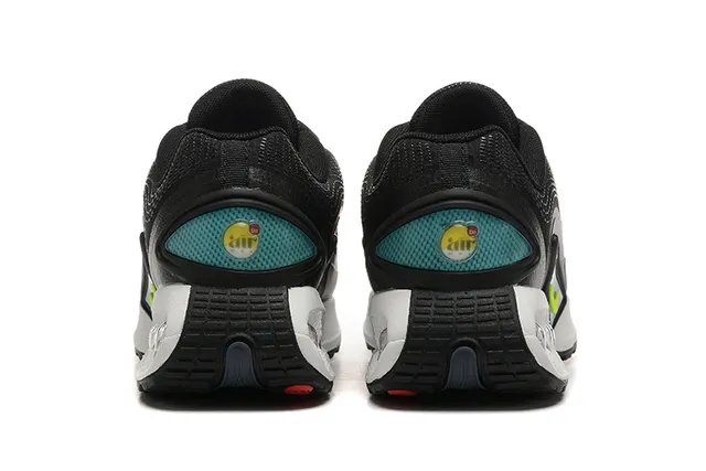 Nike Zoom 2K Black White Teal Neon Green Lifestyle Sneakers 3