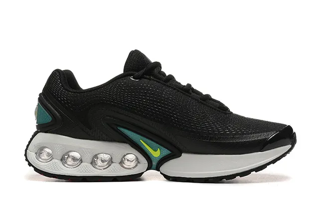 Nike Zoom 2K Black White Teal Neon Green Lifestyle Sneakers 6