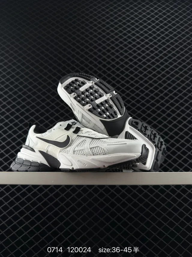 Nike Zoom 2K White Black Silver Chunky Sneakers 2