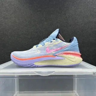 Nike Zoom GT Cut बैंगनी नीला गुलाबी बास्केटबॉल जूते