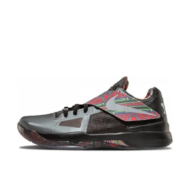 Nike Zoom KD IV Black Multicolor Geometric Basketball Shoes 2