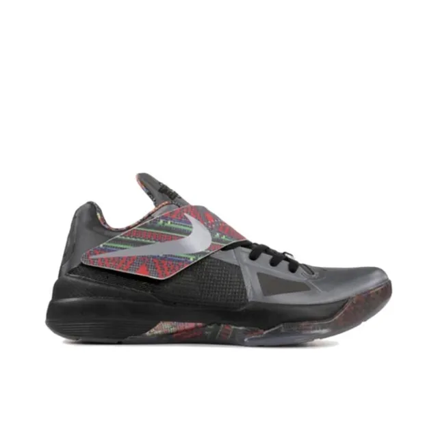 Nike Zoom KD IV Black Multicolor Geometric Basketball Shoes 3