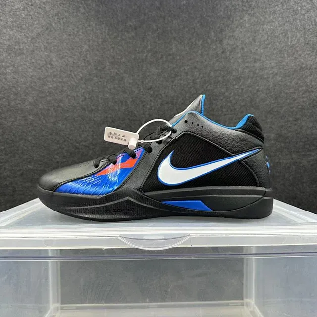 Nike Zoom Kobe IV Black Blue Basketball Shoes 2