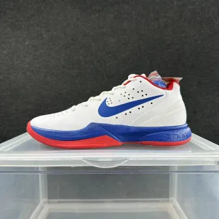 Nike Zoom Kobe IV सफेद नीला लाल बास्केटबॉल जूते