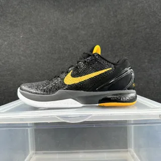 Nike Zoom Kobe VI Zapatos de baloncesto negro y amarillo