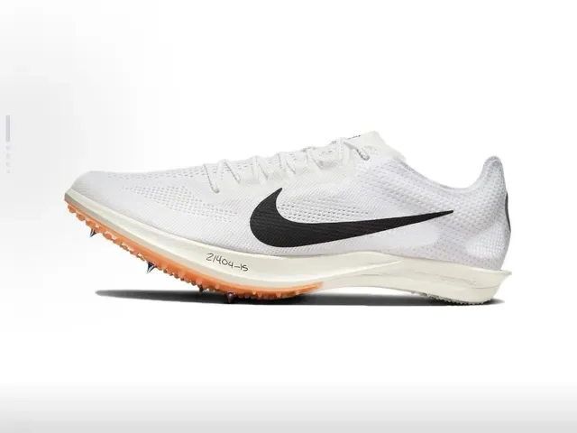 Chaussures de running Nike Zoom Rival S Blanc Rose Upper Knit Léger Suela à picots 2