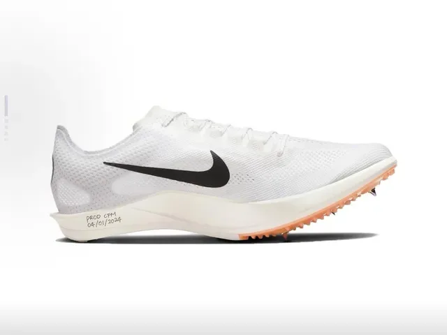 Chaussures de running Nike Zoom Rival S Blanc Rose Upper Knit Léger Suela à picots 3