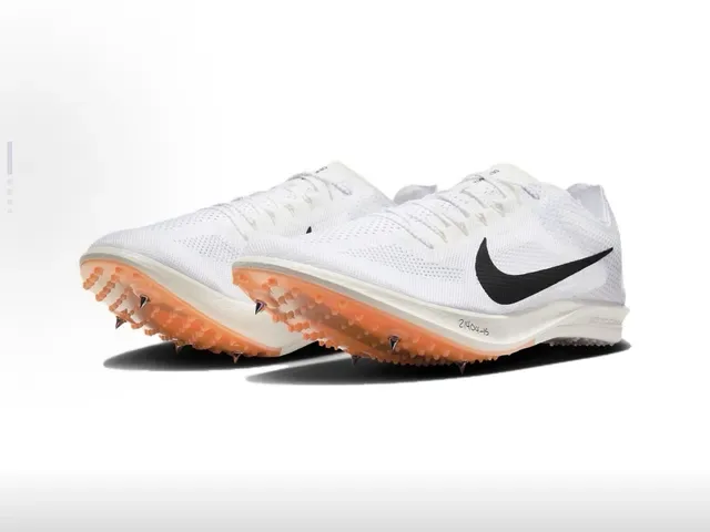Chaussures de running Nike Zoom Rival S Blanc Rose Upper Knit Léger Suela à picots 4