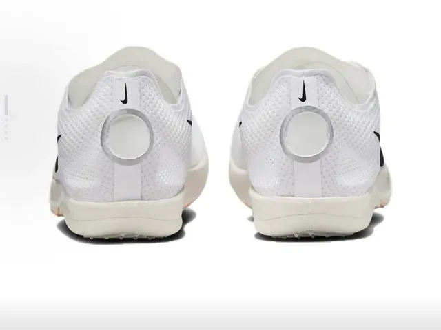 Chaussures de running Nike Zoom Rival S Blanc Rose Upper Knit Léger Suela à picots 6