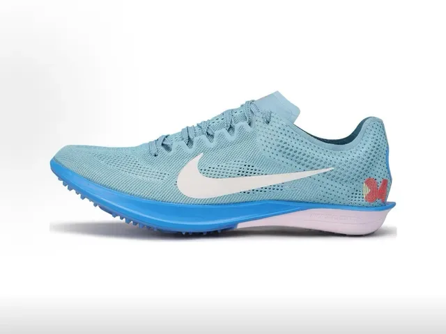 Chaussures de running Nike Zoom Rival S Blanc Rose Upper Knit Léger Suela à picots 10